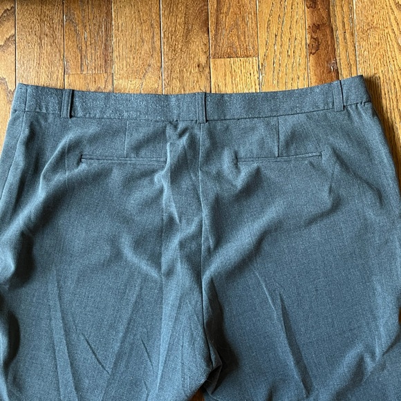 Dress Barn Ankle Pants, Gray, Size 18W - Picture 5 of 6
